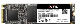 ADATA XPG SX6000 Lite 512GB NVMe SSD Drive