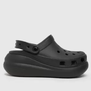 Crocs Black Classic Crush Clog Sandals
