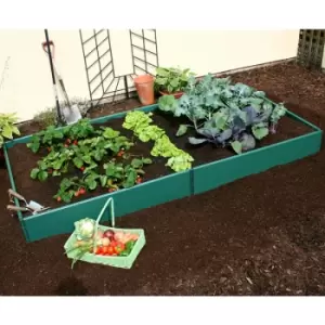 Gardenskill - Build-a-Bed' Raised Bed - 2m x 1m x 250mm high