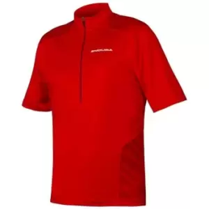 Endura Hummvee Short Sleeve Jersey - Red