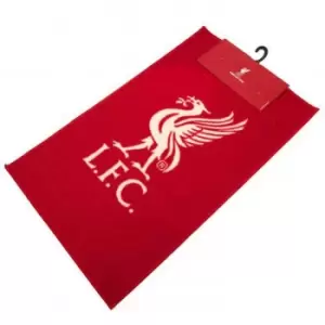 Liverpool F.C. Rug (One Size) (Red) - Red