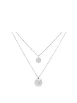 Bibi Bijoux Silver 'Love Hearts' Layered Necklace, Silver, Women