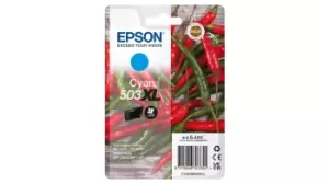 Epson Chillies 503XL Cyan Ink Cartridge