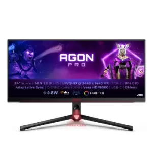 AOC AGON Pro 34" AG344UXM 4K Ultra HD IPS LED Gaming Monitor