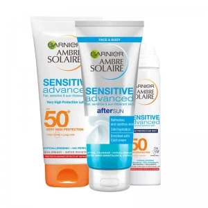 Garnier Sun Cream and Aftersun Sensitive Skin Set