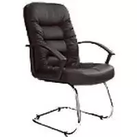 Nautilus Designs Cantilever Chair Dpa369Av/L Non Height Adjustable Black Chrome