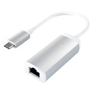 Satechi Type-C to Ethernet Adapter Silver