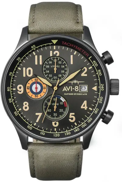 AVI-8 Watch Hawker Hurricane - Grey AV-052
