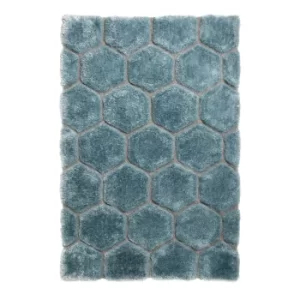 Noble House Honeycomb Rug Blue