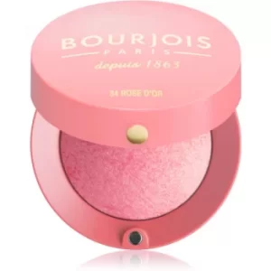 Bourjois Little Round Pot Blush Blush Shade 34 Rose D'Or 2.5 g