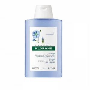 Klorane Volume Shampoo with Flax Fibe for Fine Hair 200ml