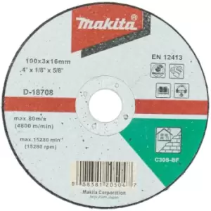 Makita A41 Stone Cutting Disc 100mm