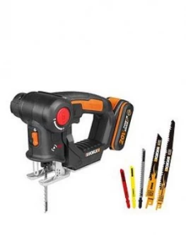 Worx Cordless Axis Multipurpose Saw Wx550.2 20Volts