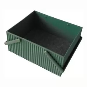 Omnioffre Stacking Storage Box Large Dark Green