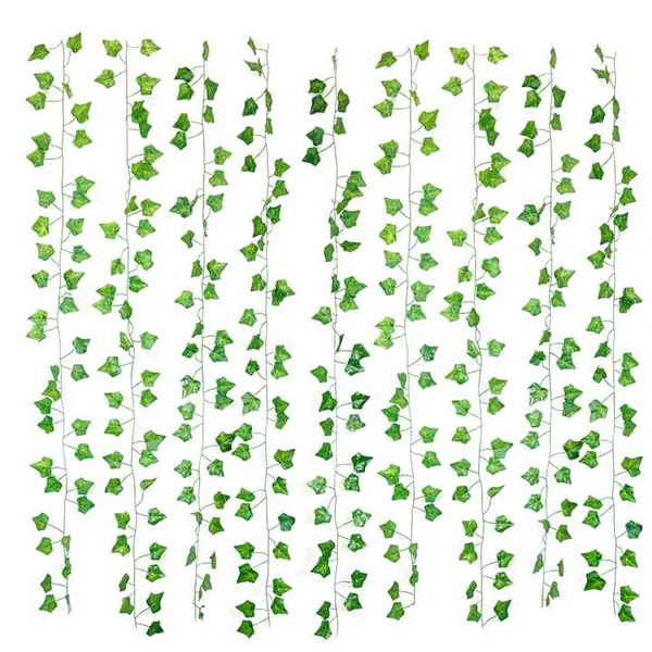 Streetwize Artificial Ivy Vines (Pack of 12) 2m Length Green 83845015000