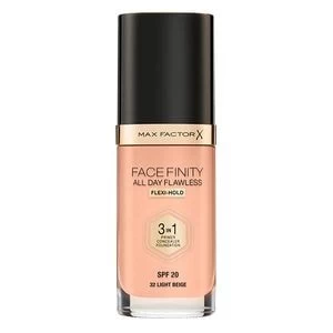 Max Factor Facefinity 3in1 Flawless Foundation 32 L Beige, Light Beige