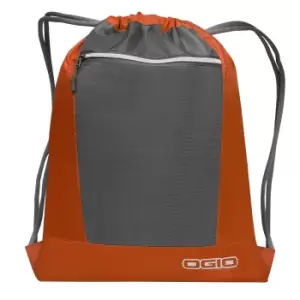 Ogio Endurance Pulse Drawstring Pack Bag (One Size) (Hot Orange/ Black)
