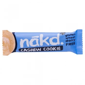 Nakd Cashew Cookie Fruit & Nut Bar - Gluten Free 35g x 18