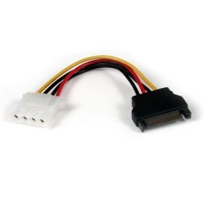 6in SATA to LP4 Power Cable Adapter FM