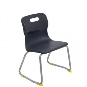 TC Office Titan Skid Base Chair Size 3, Charcoal