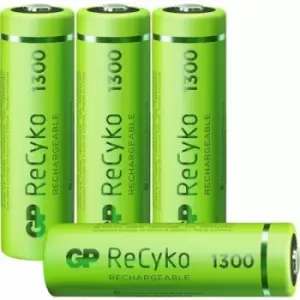 GP Batteries ReCyko+ HR06 AA battery (rechargeable) NiMH 1300 mAh 1.2 V 4 pc(s)