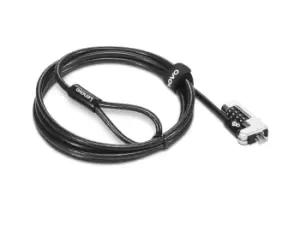 Lenovo 4XE1F30277 cable lock Black 1.8 m