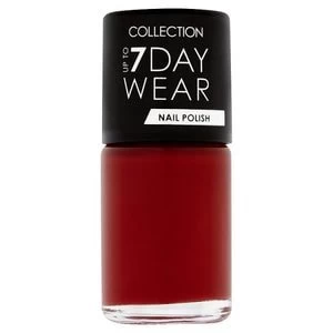 Collection Up To 7 Day Wear Nail Polish 10 Hollywood Red
