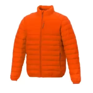 Elevate Mens Athenas Insulated Jacket (L) (Orange)