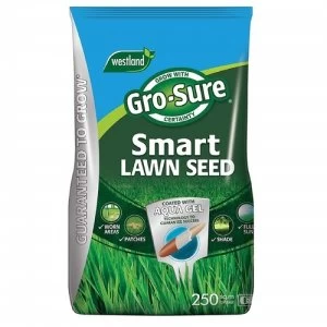 Gro-Sure Aqua Gel Coated Smart Grass Lawn Seed, 250 m², 10KG Bag