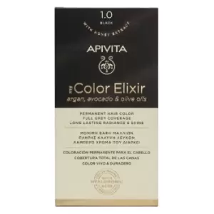 Apivita My Color Elixir Permanent Hair Color 1.0 Black