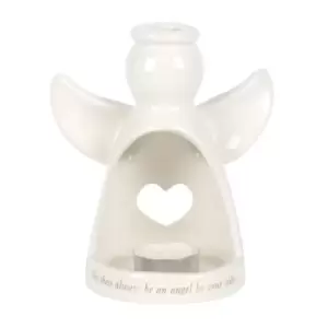 15cm Angel By Your Side Tealight Holder