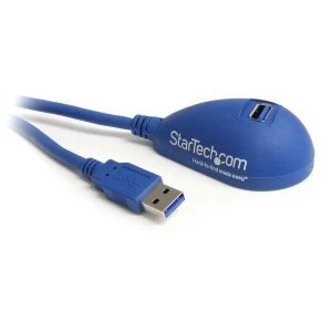 5 ft Desktop SuperSpeed USB 3.0 Extension Cable A to A MF
