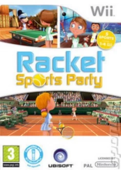 Racket Sports Party Nintendo Wii Game