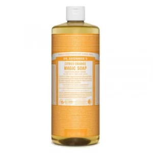 Dr. Bronner's Citrus-Orange Pure-Castile Liquid Soap 945ml