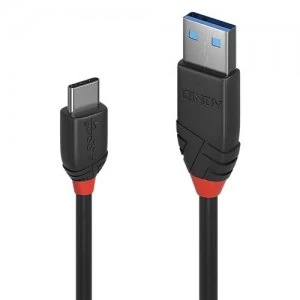 Lindy 36916 USB cable 1m 3.2 Gen 1 (3.1 Gen 1) USB A USB C Black