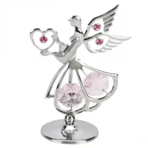 Crystocraft Sacred Angel with Crystals From Swarovski