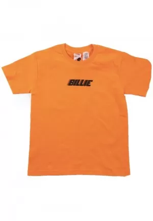 Billie Eilish - Racer Logo & Blohsh Kids 5 - 6 Years T-Shirt - Orange