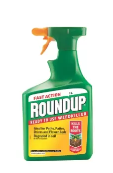Roundup Fast Action Ready To Use Weed Killer 1L 1.12Kg