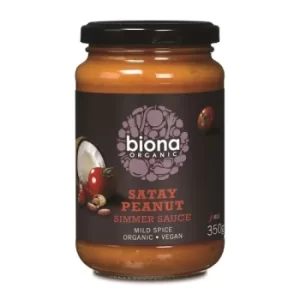 Biona Satay Spicy Peanut Sauce 350g (Case of 6)