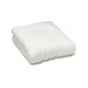 Catherine Lansfield Zero Twist 100% Micro Yarn Cotton Bath Towel, Cream