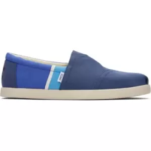 Toms Alpargata Slip On Shoes - Blue
