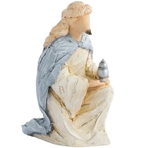 More than Words Nativity Figurines Wise Man Blue (Myrrh)