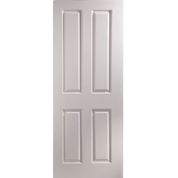JELD-WEN Oakfield 4 Panel White Primed Internal Door - 1981mm x 457mm (78 inch x 18 inch)