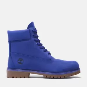 Timberland 50th Edition Premium 6" Waterproof Boot For Men In Blue Blue, Size 9.5