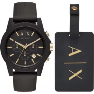 Armani Exchange Outerbanks AX7105 Watch Gift Set