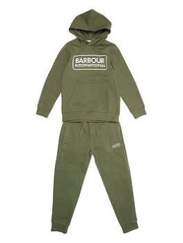 Barbour International Boys Essential Tracksuit - Cargo, Cargo, Size Age: 6-7 Years
