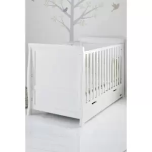 Obaby Stamford Classic White Cot Bed