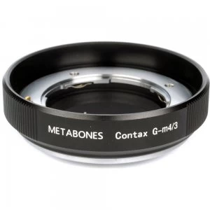 Metabones Contax G Lens to to Micro Four Thirds Mount Adapter - CG-M43-BM1 - Black