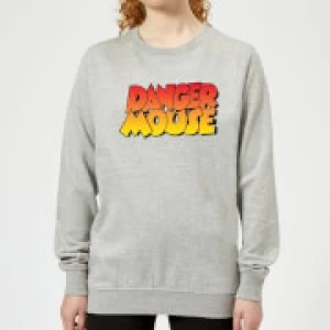 Danger Mouse Colour Logo Womens Sweatshirt - Grey - XS