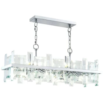 Maytoni Lighting - Cerezo Ceiling Pendant Lamp Chrome, 8 Light, E14
